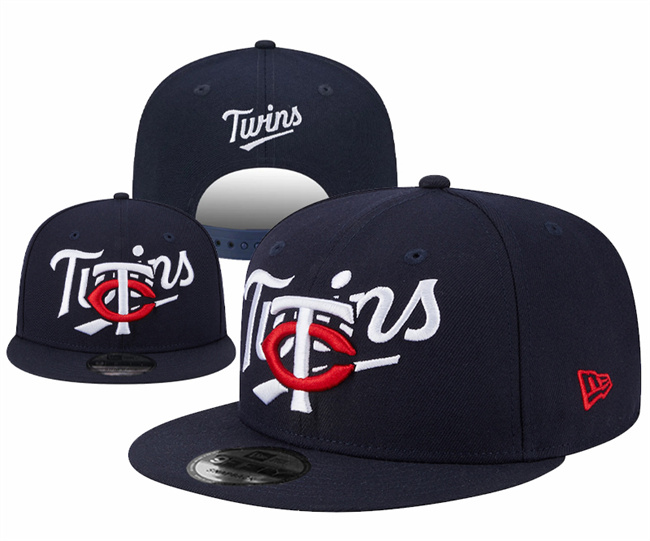 Minnesota Twins 2025 Stitched Snapback Hats 005